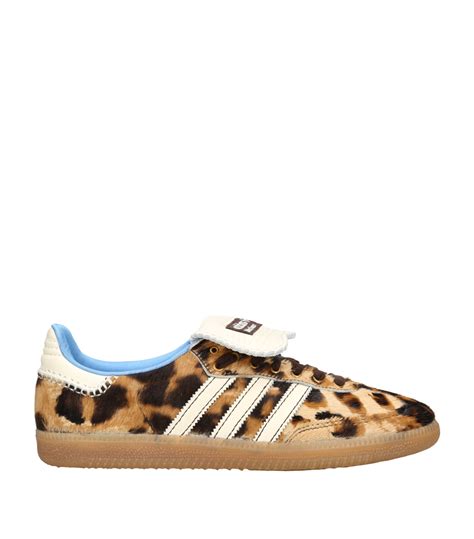 adidas leopard print sambas.